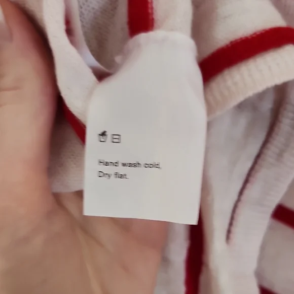 Reformation Red and White Crop Top - Picture 6 of 8